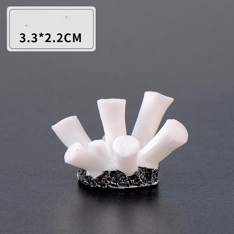 Simulated Resin Coral Aquarium Fish Tank Small Ornaments Mini Gift Decorations Starfish Ornaments