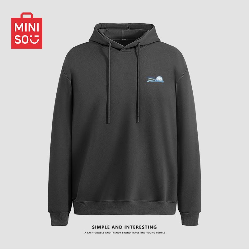 

MINISO Unisex Autumn Loose Fit Hooded Sweatshirt 5XL