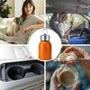 New High-value Mini Chubby Big Belly Cup 304 Stainless Steel Vacuum Thermos Cup Portable Carrying Ring Accompanying Cup