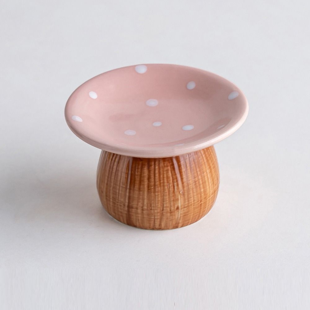 Mushroom Shape Mushroom Storage Tray Detachable Jewelry Organizer Cute Ceramic Key Catchall Phone