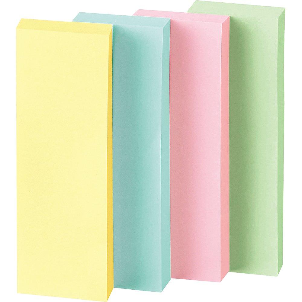 

KOKUYO Sticky Notes 75 мм x 25 мм 100 листов x 20 штук 4 цвета микс K2me-7525
