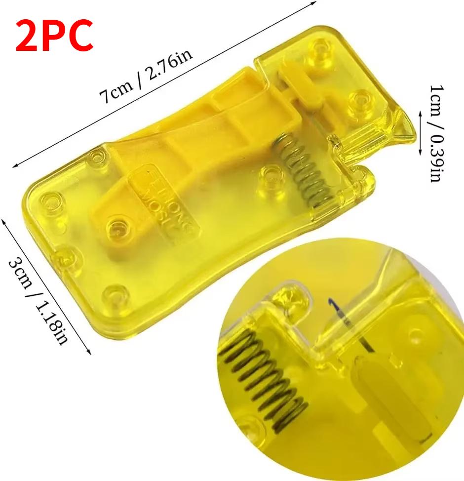 3/1Pcs Automatic Easy Needle Threader Tool Self-Thread Guide Plastic Sewing Accessories Hand Stitching Quick Needle Threading