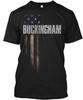 Buckingham Family American Flag T-Shirt Made In the USA Size S To 5XL