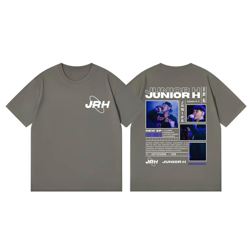 Singer Junior H Graphic T Shirt Men Women Clothing High Quality Fashion Tshirts Summer Casual Loose Cotton Short Sleeve Tshirt