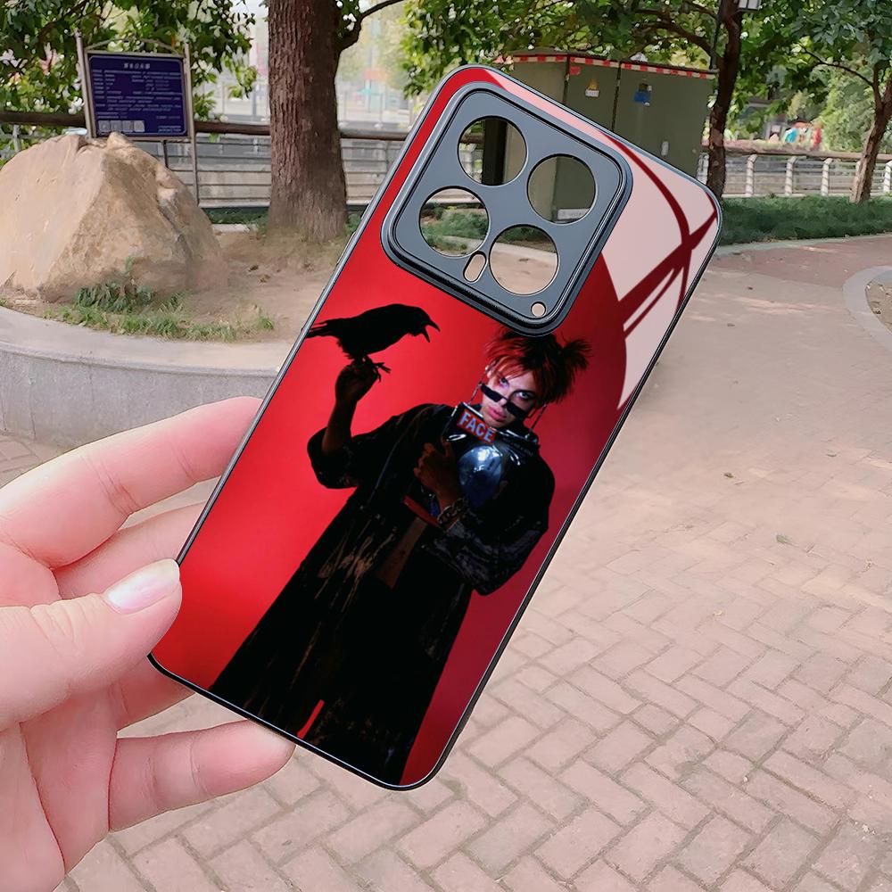 Yungblud Strawberry Lip Phone Case for Xiaomi Redmi Note 14 13 12 14c 13c 13x A5 A3 A2 Pro Plus Glass Cover