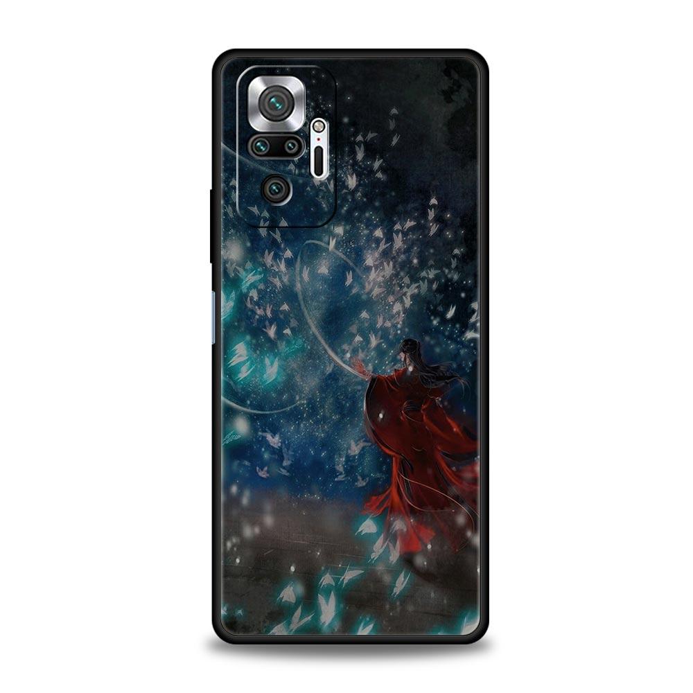 Heaven Official’s Blessing Phone Case For Xiaomi Redmi Note 12 5G 11 10 Pro 4G 10C 9S 9 8 7 9T 8T 9C 9A 8A K40 Gaming Soft Cover