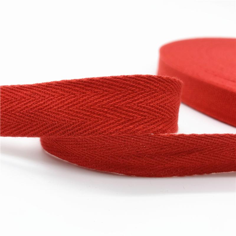 5yarzi/Lot 10mm 20mm Panglică din Bumbac 100% Panglică Handmade Herringbone Pentru Cusut Haine Material DIY Decorațiune de Crăciun