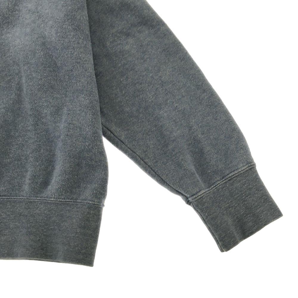 Emporio Armani made in Japan logo Long sleeve sweat trainer Back brushed Women Used