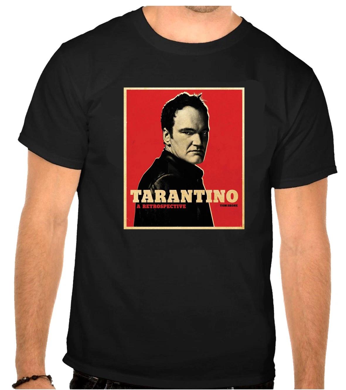 Pulp Fiction Tarantino Logo Black 100% Cotton T-shirt Mens Tees Top -1368 -Kids- S