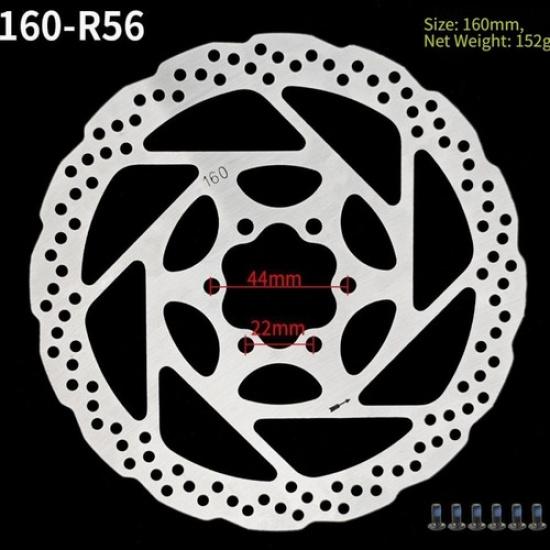 Six Bolt Bicycle Disc Brake For ROTOR 160 180mm High Strength Steel Disc Brake