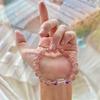 Vintage Natural Strawberry Crystal White Crystal Amethyst Bracelet Bracelet