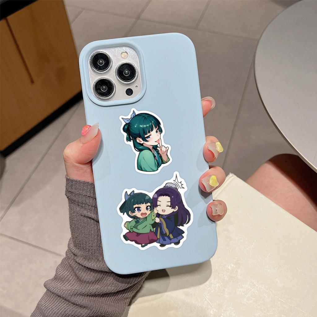 60pcs Suitcase Stickers Waterproof Stickers Scooter Computer Tablet Cartoon Decoration
