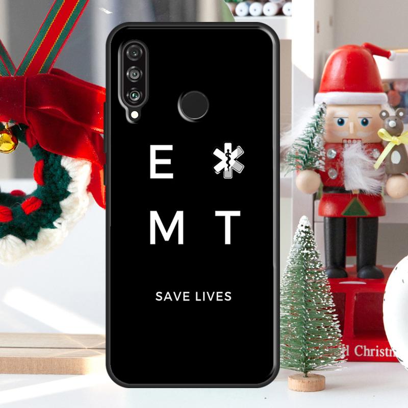 EMT EMS Medical For Huawei Nova 5T 9 10 SE 7i 8i 11i 12i Y73 Y72 Y61 Y91 Y60 Y70 Y90 P20 P40 P30 Lite Case