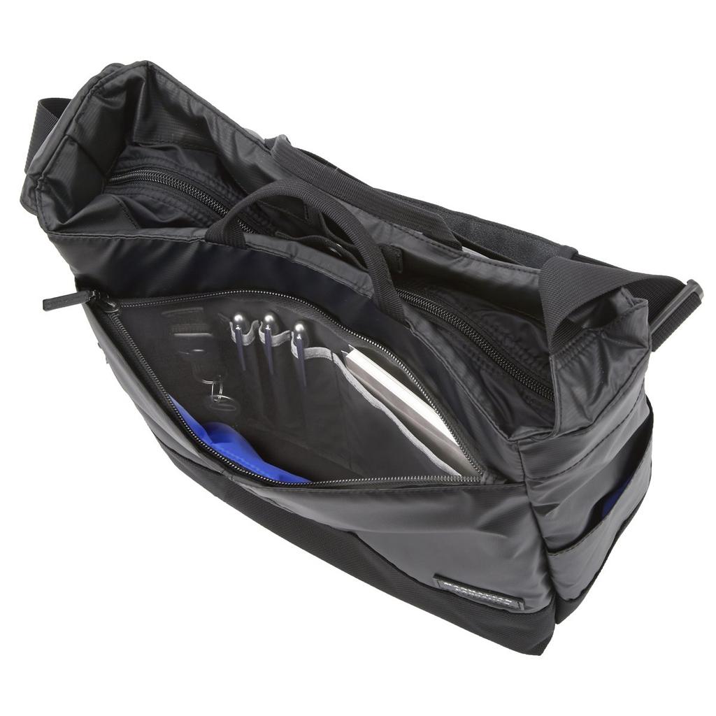 Manhattan Passage 3204B BK Stylish Shoulder Pack, Plus 2 (Black) Unisex