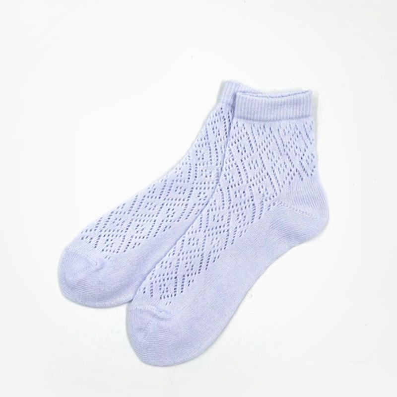 UNBDAY Women's Pastel Socks - Violet