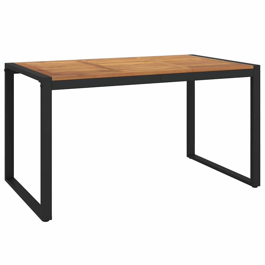 Vidaxl 5-Cz. Garden Furniture Set, Solid Acacia Wood and Metal