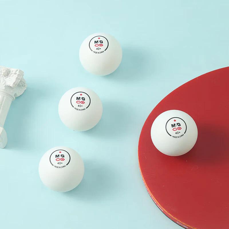 M&G 1-Star Training Ping Pong Balls, White (18 Count)