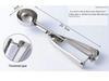 Stainless Steel Ice Cream Scoop & Spade – Customizable Fruit and Ice Cream Scooper