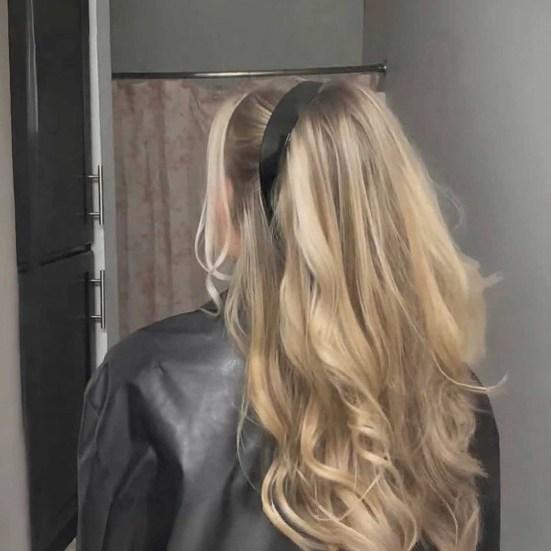 Women Headband Bump-it Up Wide Hair Hoop Adds Volume Natural Lift Hairband Party Lightweight Soft Hair Accessory