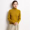 Women's High Neck Cashmere Sweater - Loose Fit, Pure Color, Thickened for Autumn/Winter