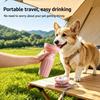 1PC Silicone Dog Water Bottle Leak Proof Pet Water Cup  for Walking, Hiking and Travel