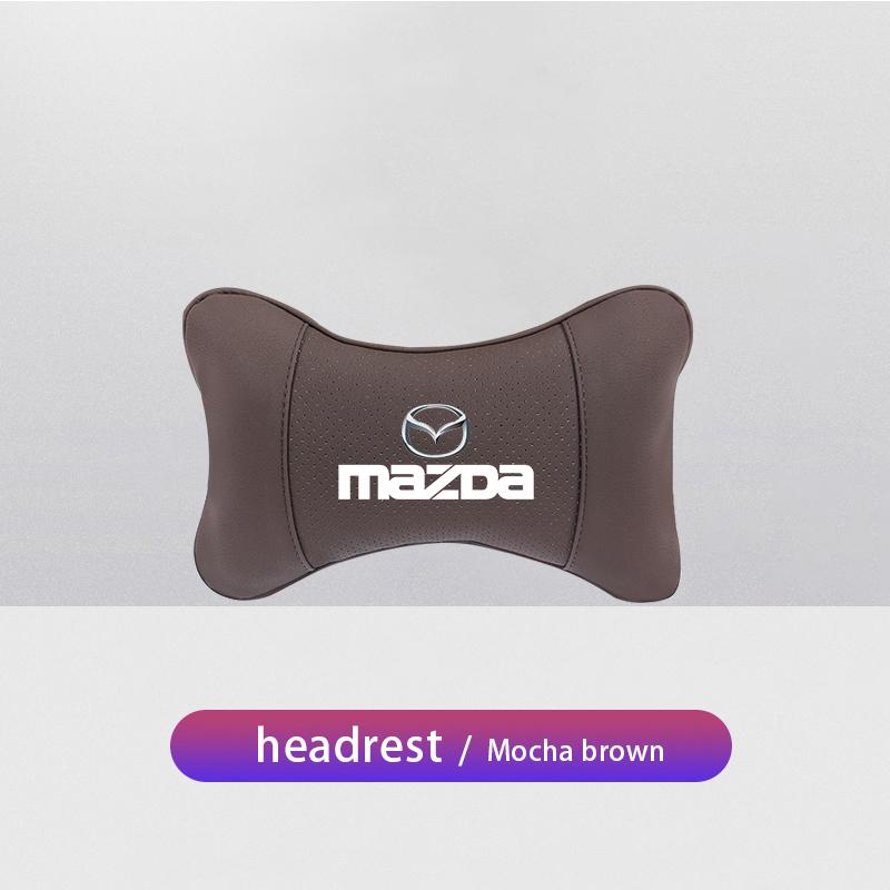 Car Seat Neck Pillow Lumbar Back Support Car Headrest Cushion For Mazda Atenza CX7 GL 6 5 CX9 CX5 2 3 CX3 Demio Axela CX30 MX5