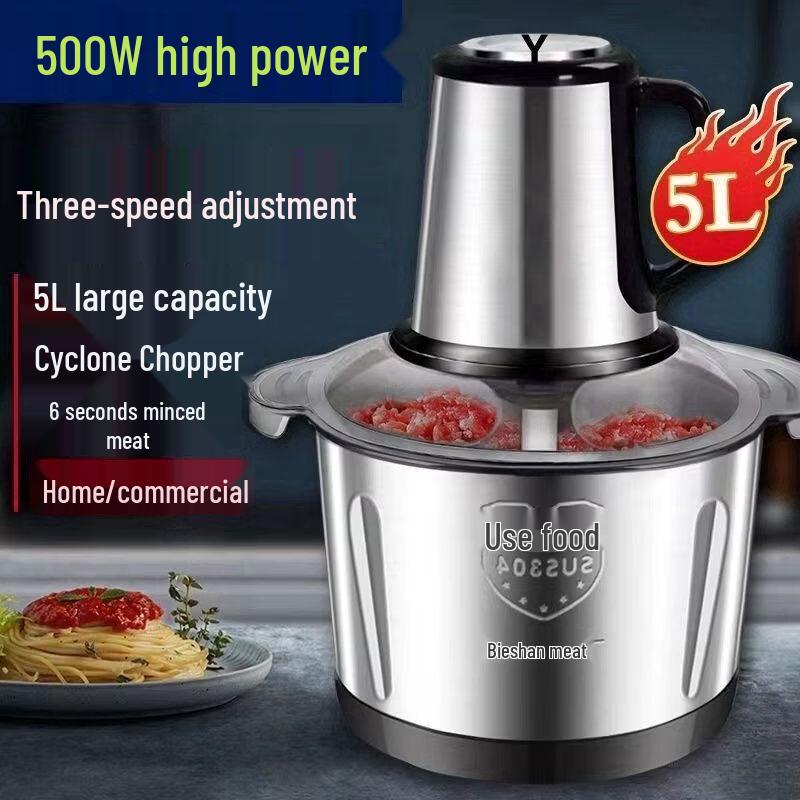 ZISIZ Electric Food Processor & Meat Grinder