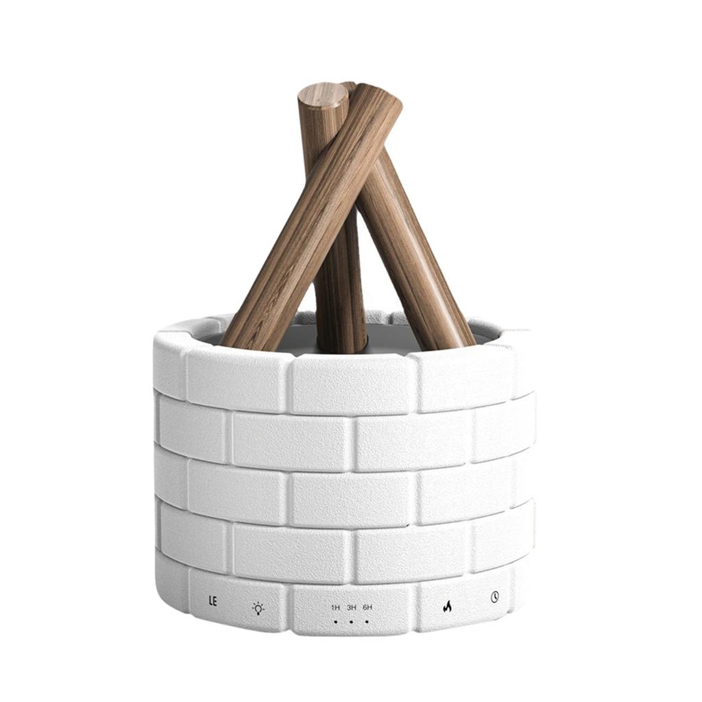 Simulation Flame Humidifier  Upgraded Flame Aromatherapy Machine Home Bedroom Spray Atomizer