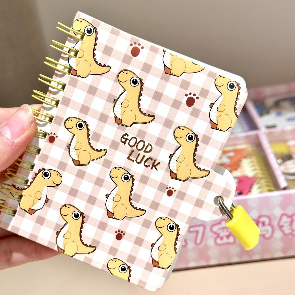 1Pc Dinosaur Cute Note Book Diary Planner Stationery Gift School Supplies Holiday Gift Novelty Stationery Teacher Party Favors Back To School