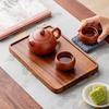 Zhi Nian Hua Walnut Wood Rectangular Dry Tea Tray
