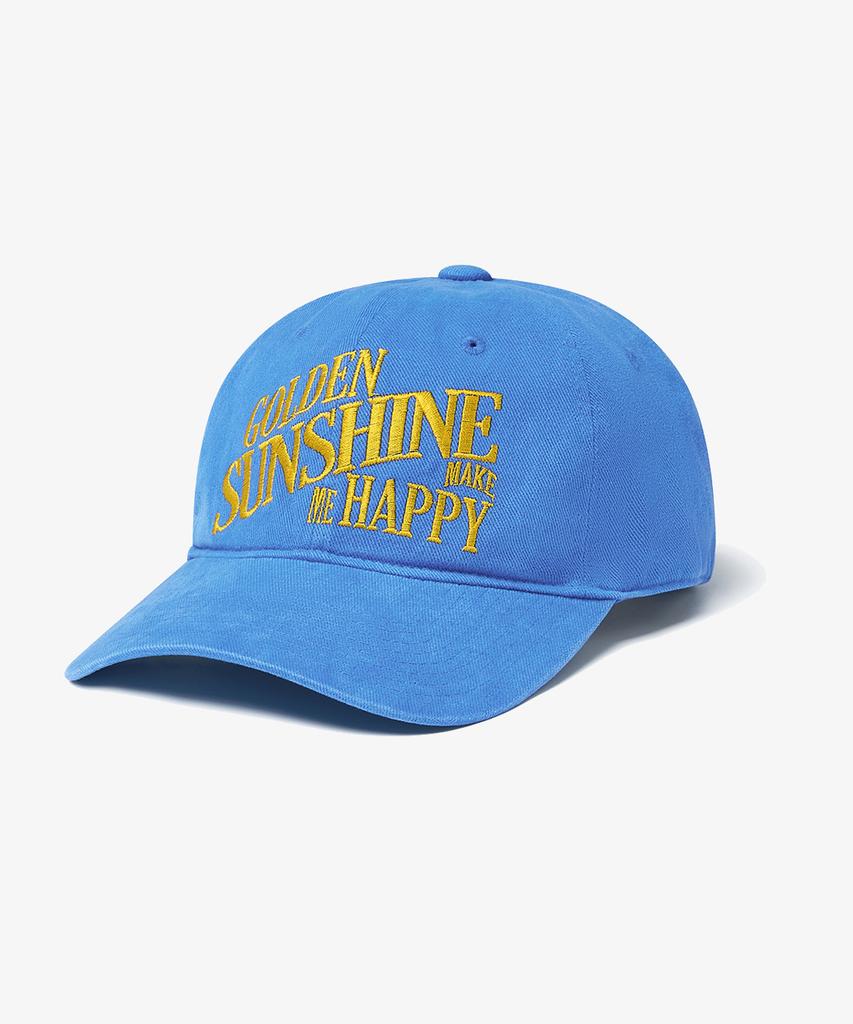 GOLDEN SUNSHINE Happiness Washed 6P Cap_Classic Blue