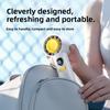 Handheld Portable Usb Fan With Rechargeable Battery For Personal Cooling And Makeup Styling