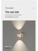 Modern Minimalist Wall Lamp: Smart Up/Down Light for Bedroom & Living Room Décor