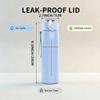 1PC Minimalist Christian Cross 750ml Color Plastic Sports Water Bottle Leakproof Flip Straw Lid Suitable for Sports Office Home Use