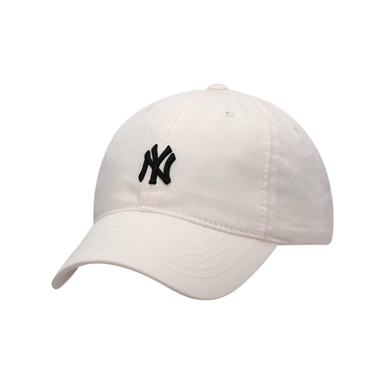 MLB Хлопковые бейсболки CP77 Унисекс Белые Модные 3ACP7701N-50IVS One Size