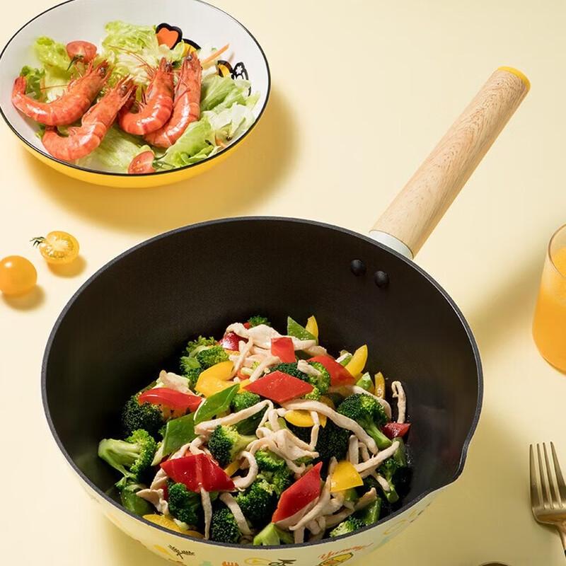 COOKER KING 28cm Little Yellow Duck Non-stick Wok