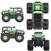 1:Coche Anfibio de Control Remoto 18 - Camión Monstruo Impermeable | Camioneta Todoterreno 4WD 2.4GHz, Coches RC para Niños de 6-12 Años+, Perfecto para Navidad