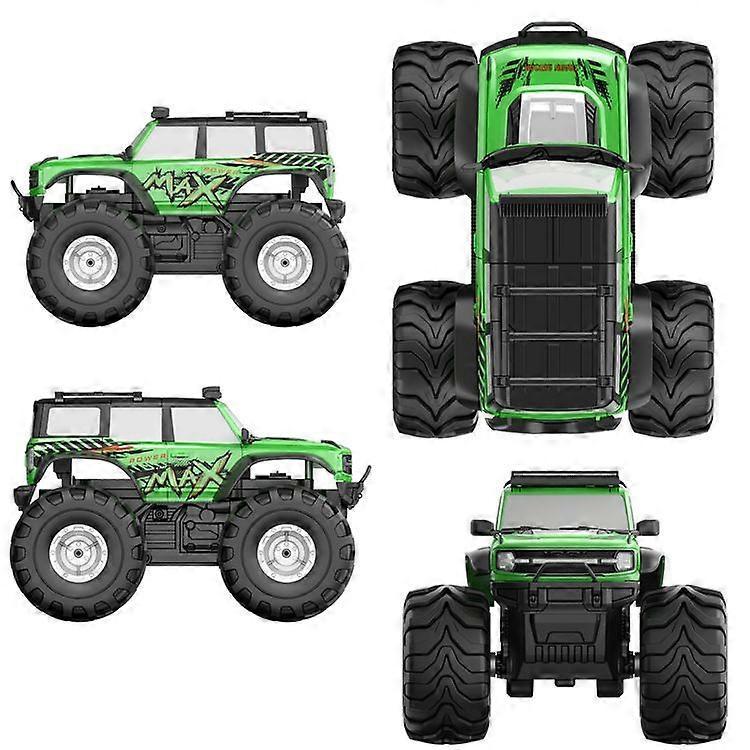 1:Coche Anfibio de Control Remoto 18 - Camión Monstruo Impermeable | Camioneta Todoterreno 4WD 2.4GHz, Coches RC para Niños de 6-12 Años+, Perfecto para Navidad