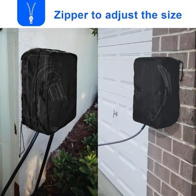Universal Waterproof Electric Vehicle Charging Cover Shelter Guard Polyester Outdoor Protection All Weather Resistant