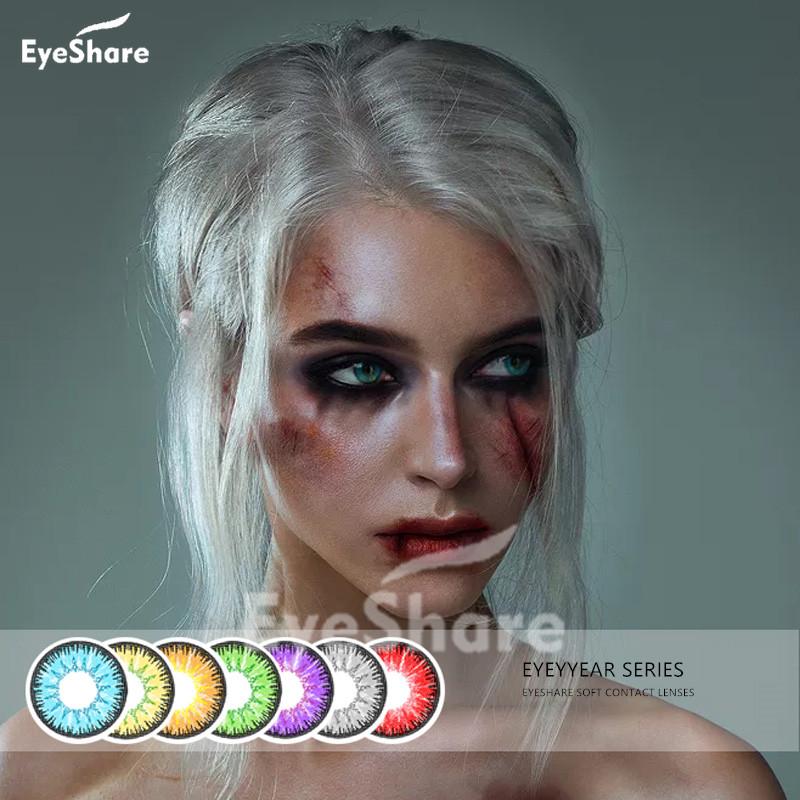 

Цветные контактные линзы 1 пара