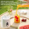 JOYBLISS Portable Blender 600ML Electric Juicer Fruit Mixers 4000mAh USB Rechargeable Smoothie Outdoor Fresh Fruit Blender Personal Juice