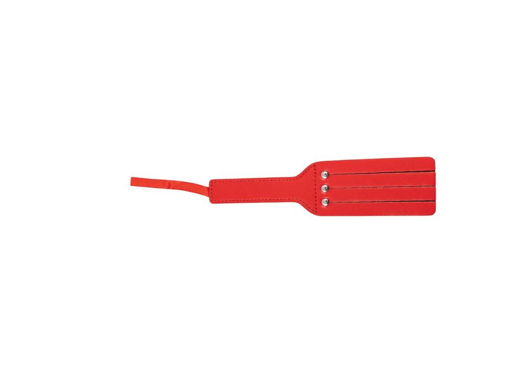 PU Leather Spiked Paddle - Couples' Flirtation and Spanking Toy.