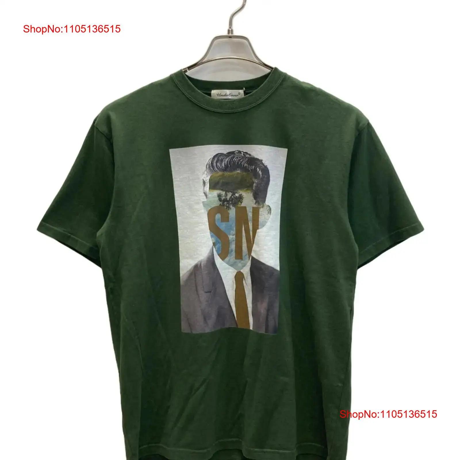 

UNDERCOVER print t shirt Size 3 Green Men UC2D3805 vintage Washed Breathable Soft Versatile fashion streetwear 5XL різнокольоровий