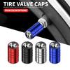 4Pcs Car Logo New Round Valve Metal Auto Parts For 159 147 156 166 Giulietta Giulia Mito Stelvio Brera Spider