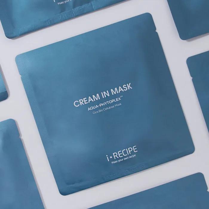 Aqua Phytoplex Cream In Mask Pack, High Moisture Extract from Centella Asiatica, 7 Sheets