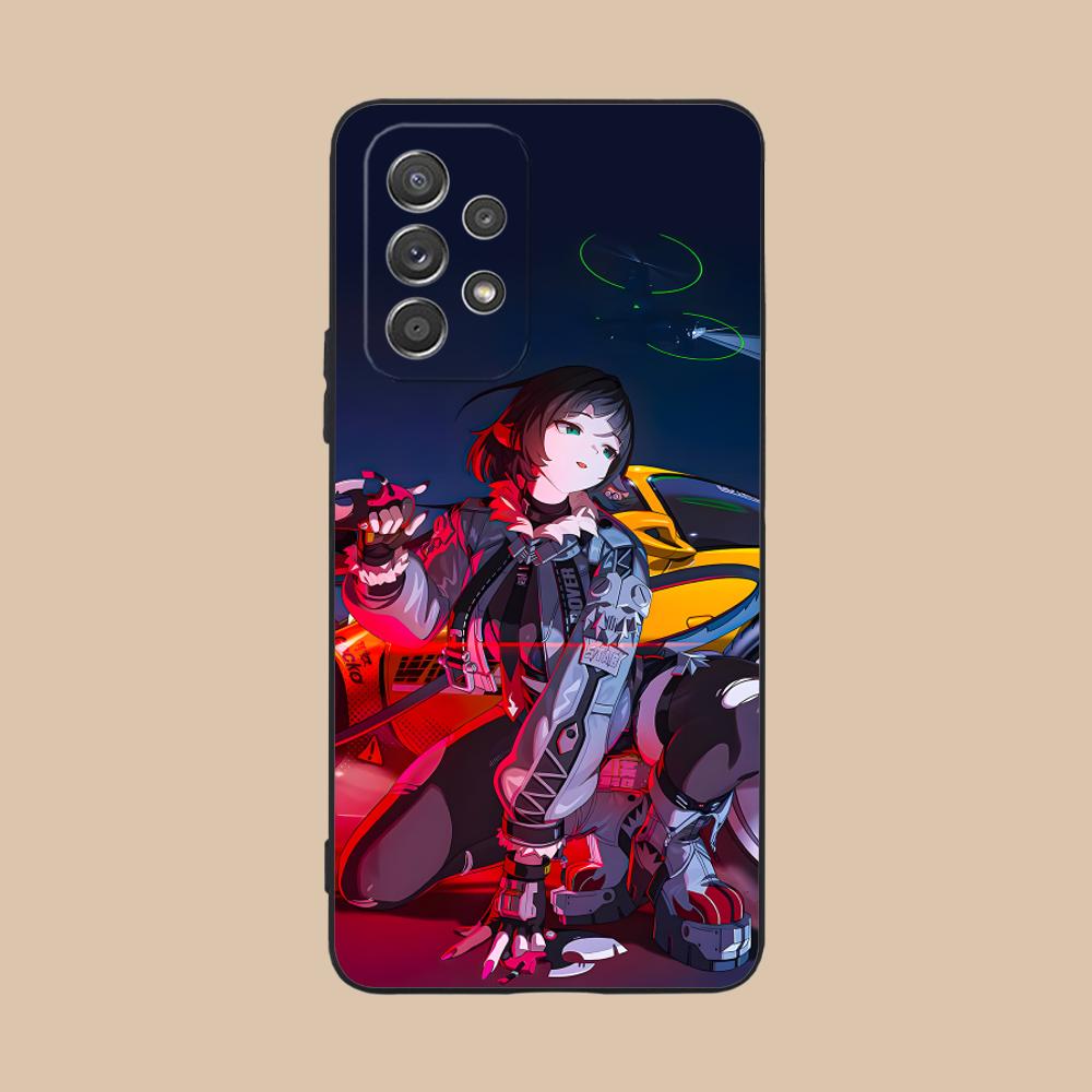 

Чехол для телефона Zenless Zone Zero Jane Doe для Samsung Galaxy A73 72 71 70 56 55 54 53 52 36 35 34 23 16 15 5G Цветной Защитный Galaxy A16