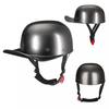 Vintage Gangster Style Snapback Cap Motorcycle Helmet Men Women ABS Material All-Season Riding Head Protection