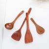 Cooking Spatula Set Non Stick Pan Special Stir Fry Spatula Heat Resistant Wooden Soup Spoon Reusable Rice Scoop for Kitchen
