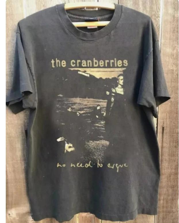 

Men s Summer Vintage The Cranberries T-Shirt Cotton and Breathable Tee Men s Round Neck Streetwear Oversized Short Sleeve 5XL різнокольоровий