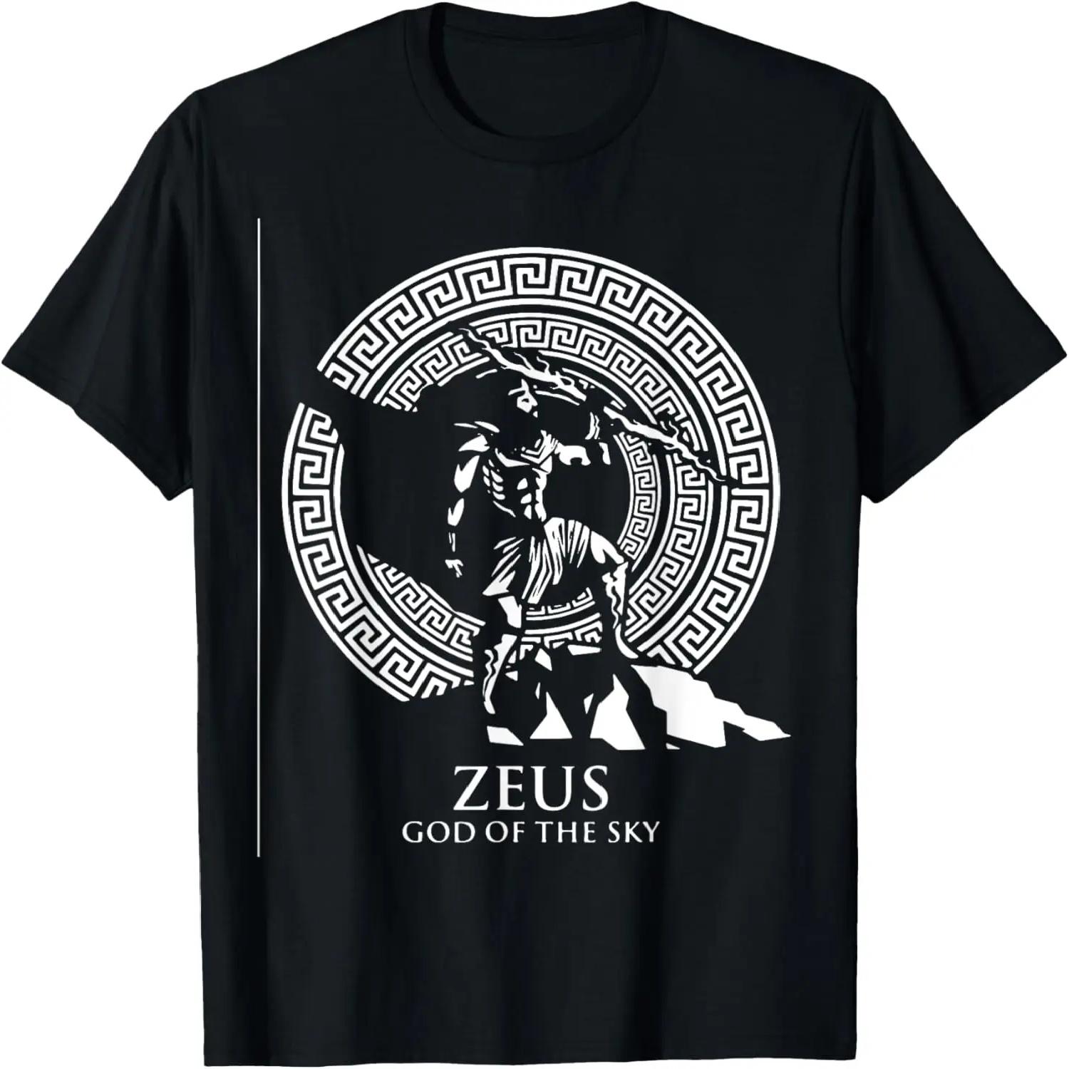 

Greek Mythology Shirt Ancient Greece History Lovers of Zeus T-Shirt XXXXXL чорний